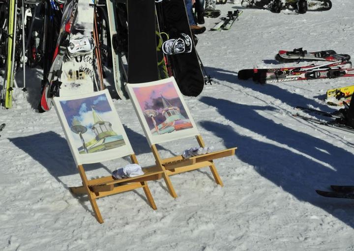 Skihütte und Schirmbar Alm Salettl